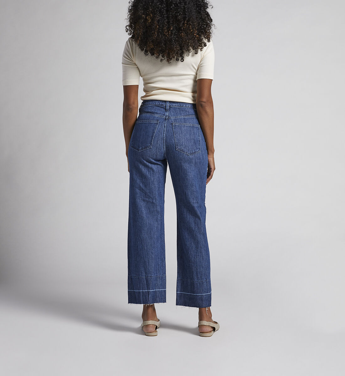 Buy Sophia Mid Rise Wide Leg Jeans for USD 88.00 | Jag Jeans US New