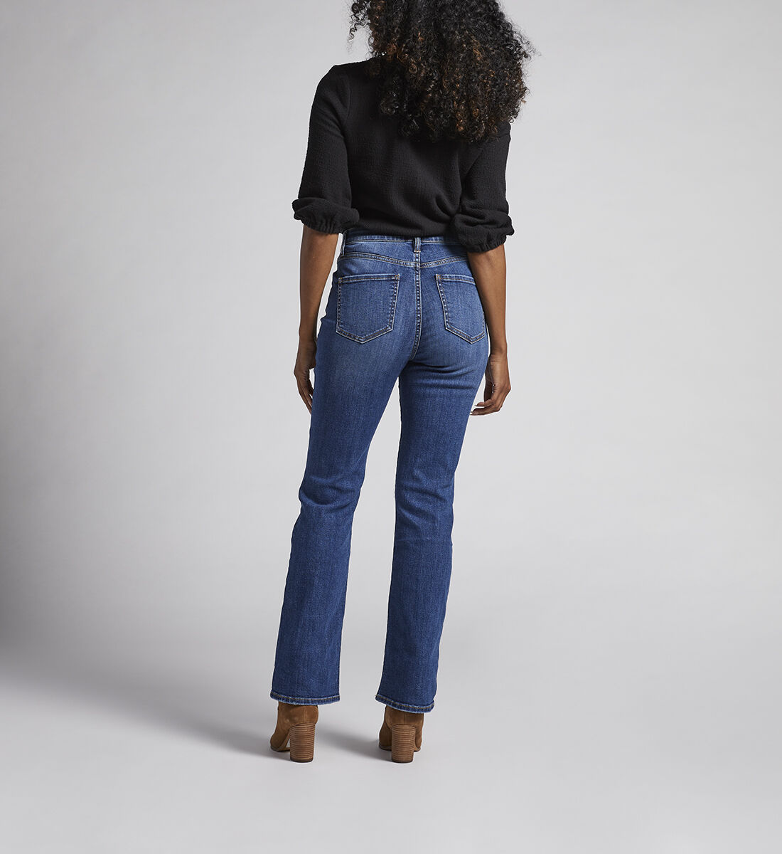 Phoebe High Rise Bootcut Jeans Back