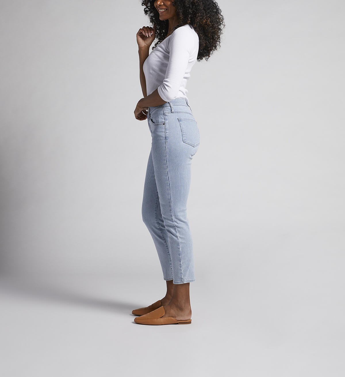 Cecilia Mid Rise Ankle Skinny Jeans, , hi-res image number 2