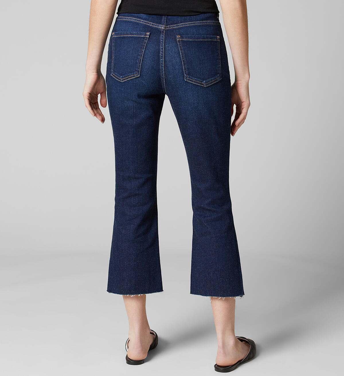 Mia High Rise Crop Bootcut Jeans - Sustainable Fabric, , hi-res image number 1