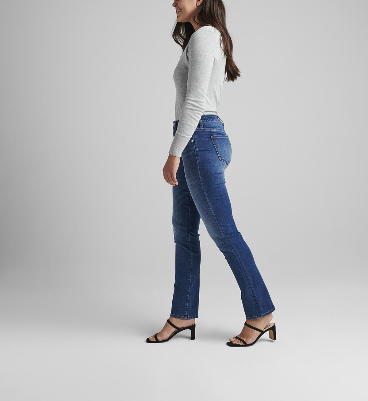 Ruby Mid Rise Straight Leg Jeans Petite, , hi-res image number 2