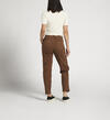 Utility High Rise Tapered Ankle Pants, Brown, hi-res image number 1