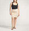 On-the-Go Mid Rise Skort Plus Size, Stone, hi-res image number 0