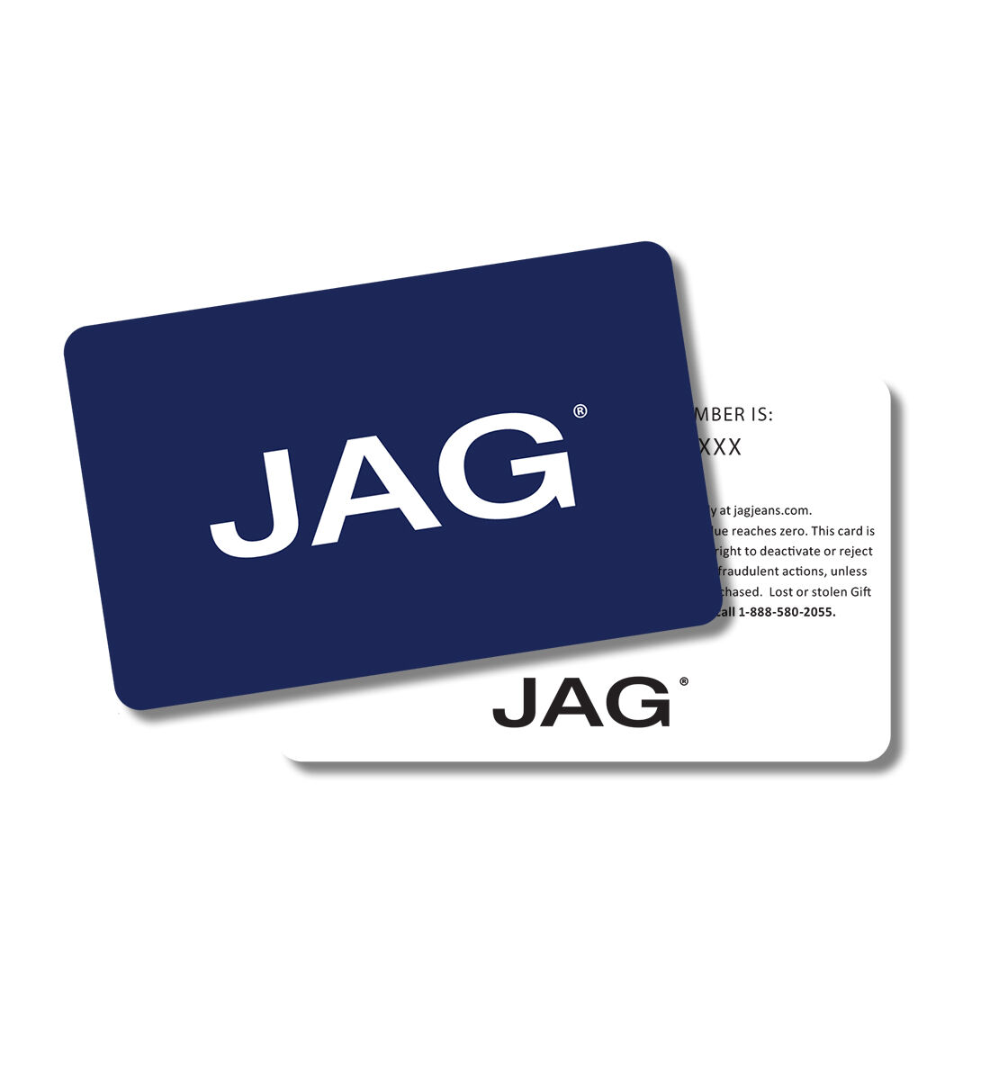 Jag Jeans Gift Card $100 Front