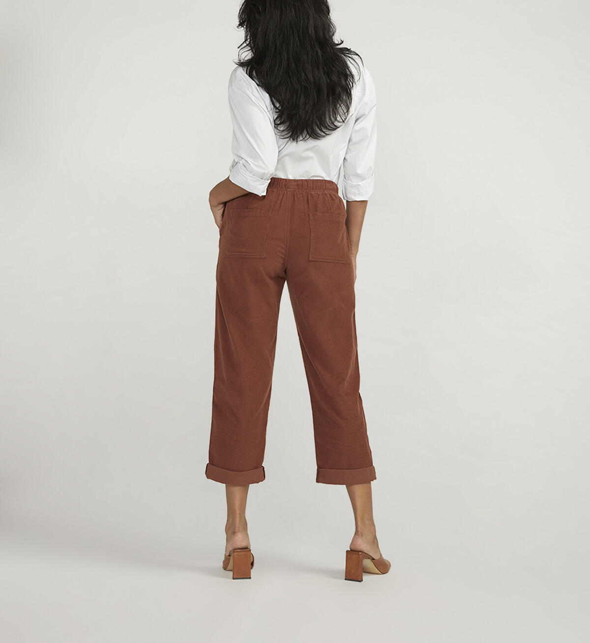 Relaxed Drawstring Pants, Cappucino, hi-res image number 1