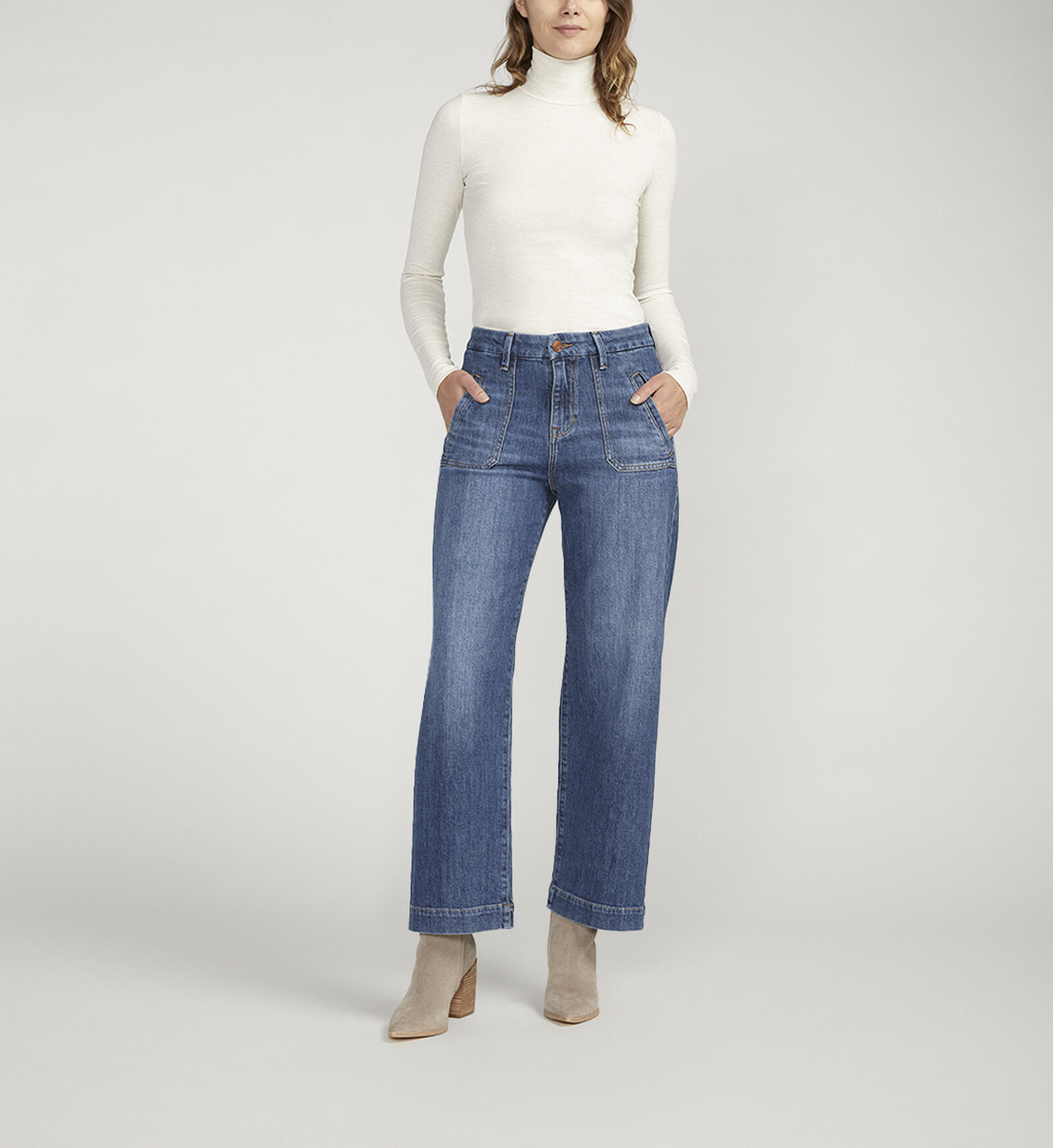 Buy Sophia High Rise Wide Leg Jeans for USD 88.00 | Jag Jeans US New