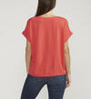 Drapey Luxe Tee, Salsa, hi-res image number 1