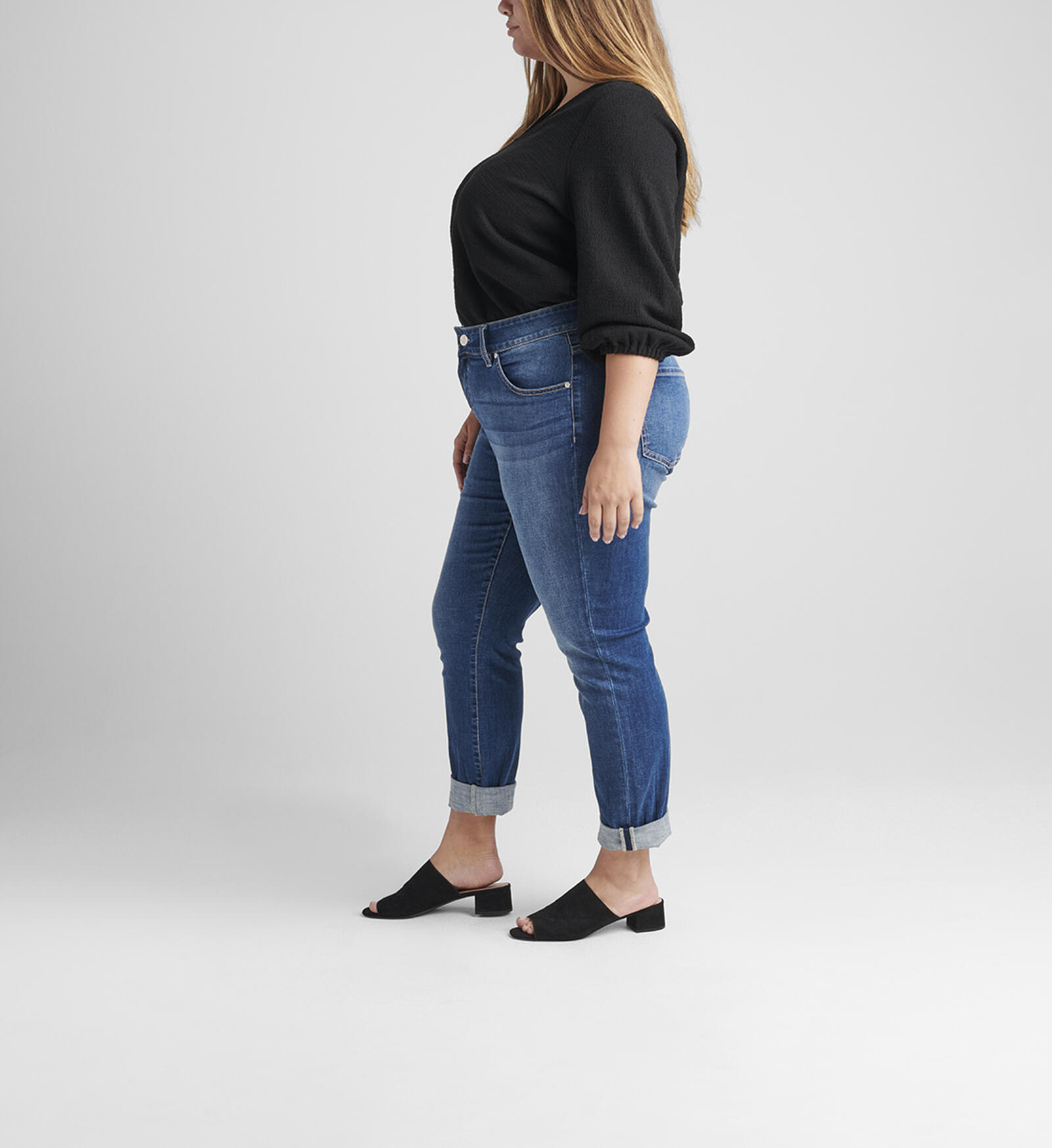 Buy Carter Mid Rise Girlfriend Jeans Plus Size for USD  | Jag Jeans US  New