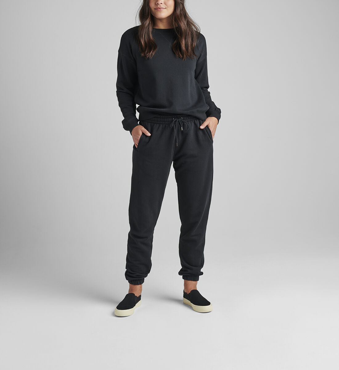 The Perfect Sweatpant,Black Front