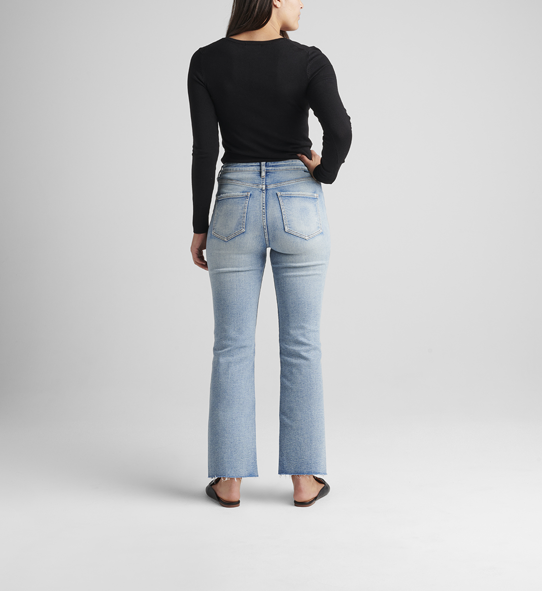 Phoebe High Rise Cropped Bootcut Jeans - Jag Jeans US