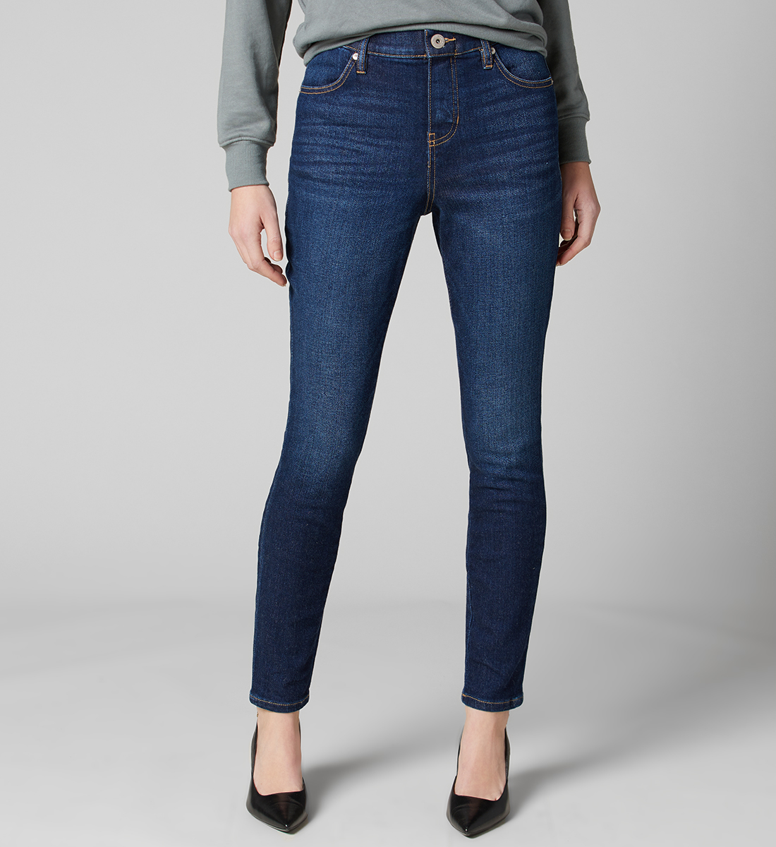 Valentina High Rise Skinny Pull-On Jeans - Sustainable Fabric - Jag ...