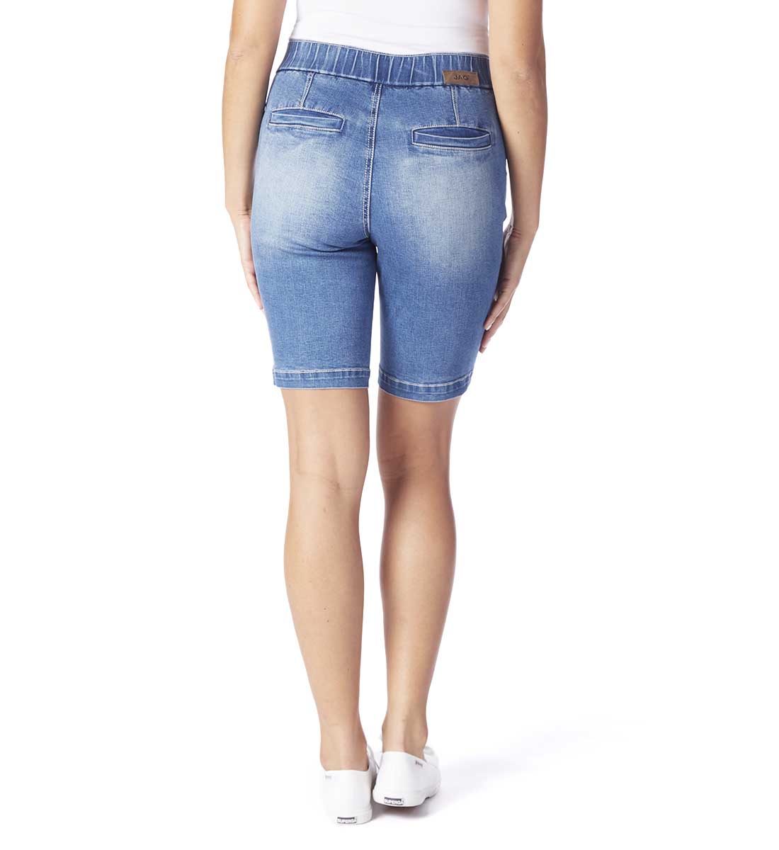 Gracie Mid Rise Bermuda Pull-On Short - Jag Jeans US